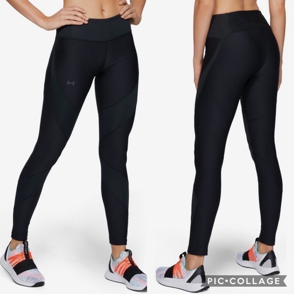 Under Armour Vanish Black Leggings Small NEW - Picture 1 of 6